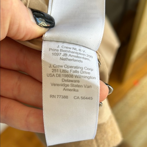J. Crew City Coat in Heather Acorn, Size 2 - Picture 8 of 8
